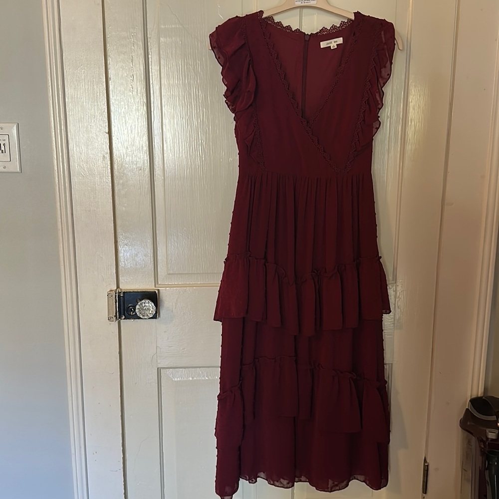 Maroon dress size small